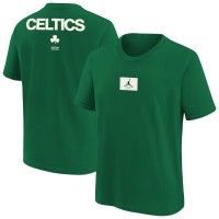 Подростковая Boston Celtics Jordan Brand Kelly Green Courtside Statement 85 T-Shirt