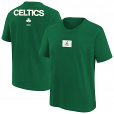 Подростковая Boston Celtics Jordan Brand Kelly Green Courtside Statement 85 T-Shirt