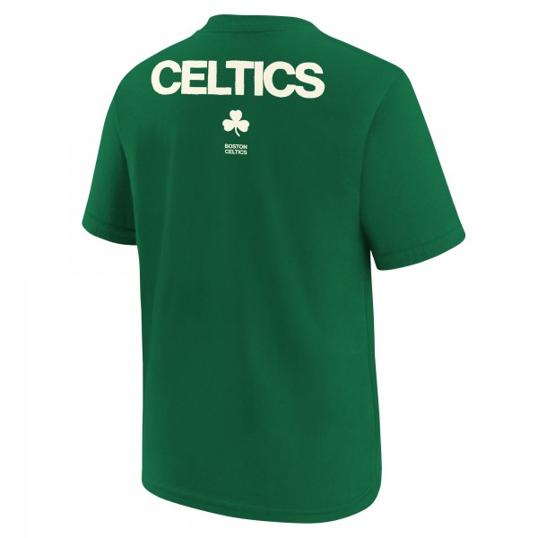 Подростковая Boston Celtics Jordan Brand Kelly Green Courtside Statement 85 T-Shirt