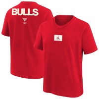Подростковая Chicago Bulls Jordan Brand Red Courtside Statement 85 T-Shirt