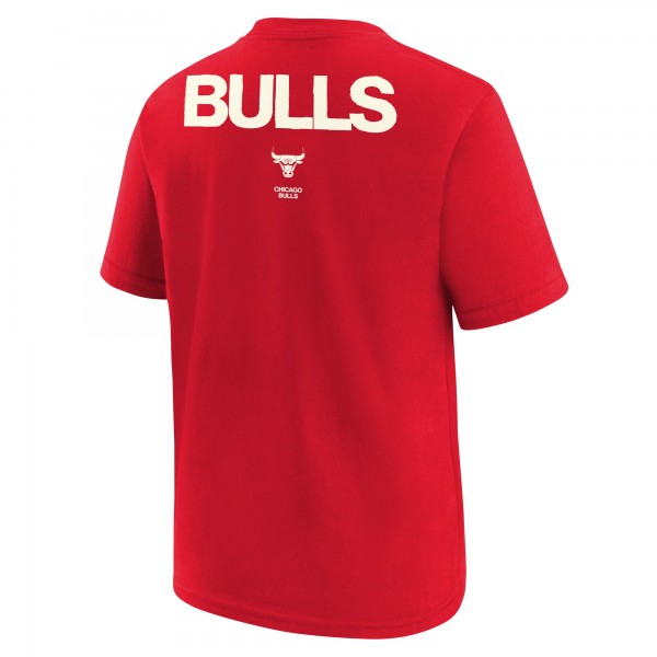 Подростковая Chicago Bulls Jordan Brand Red Courtside Statement 85 T-Shirt