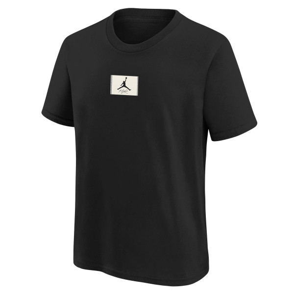 Подростковая San Antonio Spurs Jordan Brand Black Courtside Statement 85 T-Shirt