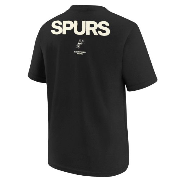 Подростковая San Antonio Spurs Jordan Brand Black Courtside Statement 85 T-Shirt