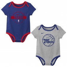 Малышам Philadelphia 76ers Nike Two-Piece Bodysuit Set