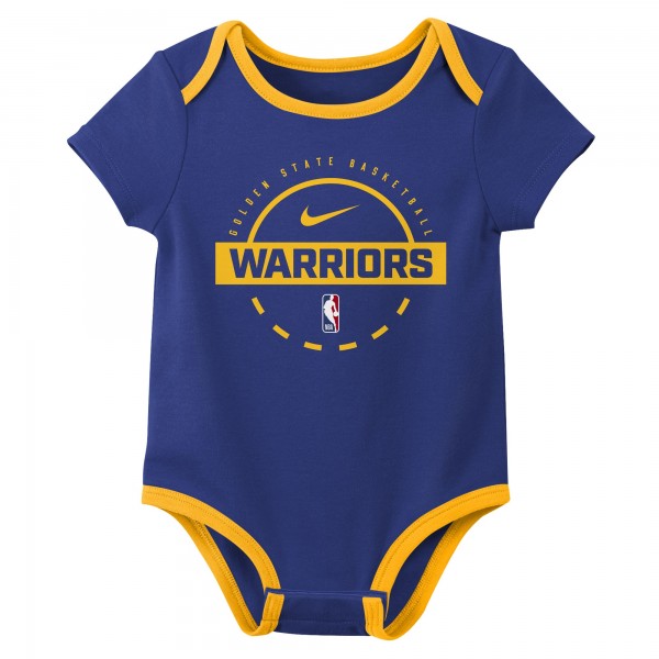 Малышам Golden State Warriors Nike Two-Piece Bodysuit Set