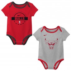 Малышам Chicago Bulls Nike Two-Piece Bodysuit Set