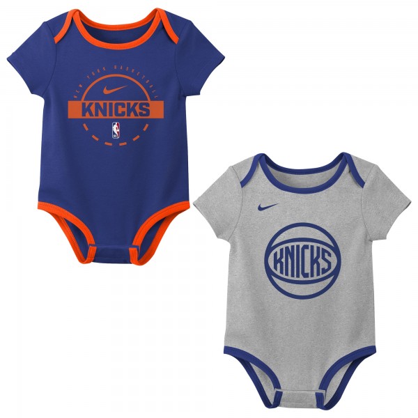 Малышам New York Knicks Nike Two-Piece Bodysuit Set