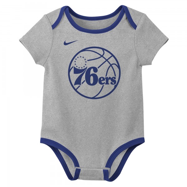 Малышам & Newborn Philadelphia 76ers Nike Two-Piece Bodysuit Set