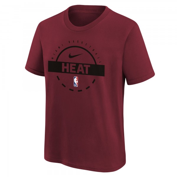 Подростковая Miami Heat Nike Red Practice T-Shirt