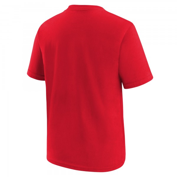 Подростковая Toronto Raptors Nike Red Practice T-Shirt