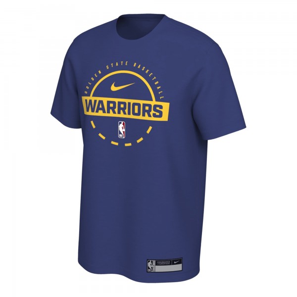 Golden State Warriors Nike Royal 2025/26 On-Court Flare Performance Practice T-Shirt