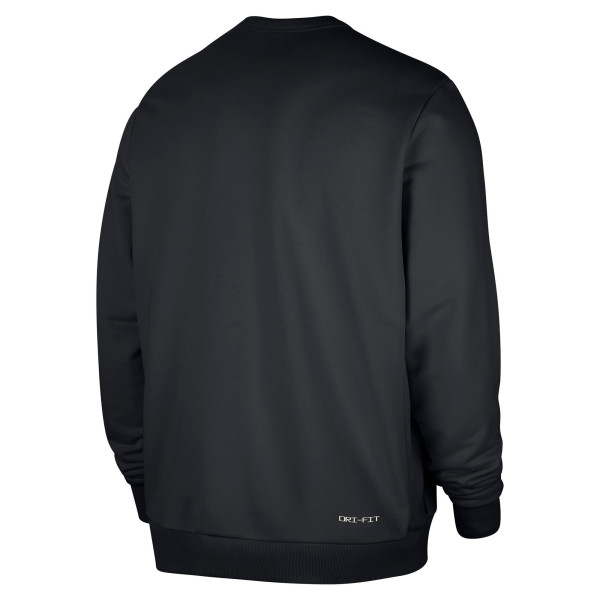 Свитшот New York Knicks Nike Black Authentic Standard Issue Travel Dri-FIT
