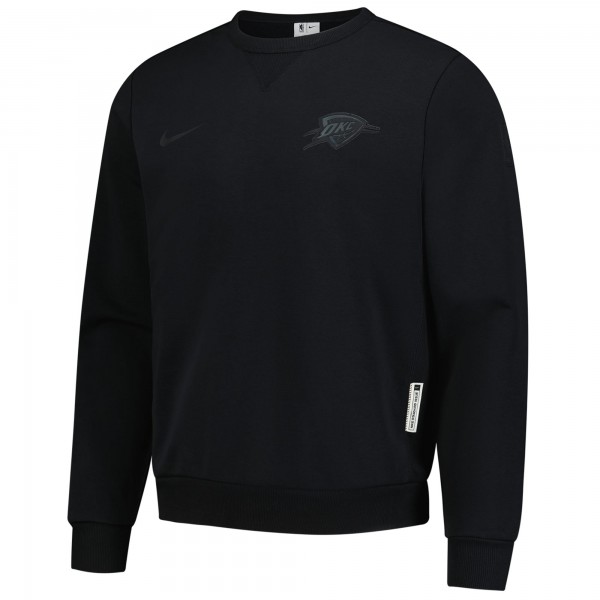 Кофта Oklahoma City Thunder Nike Black Authentic Standard Issue Travel Dri-FIT