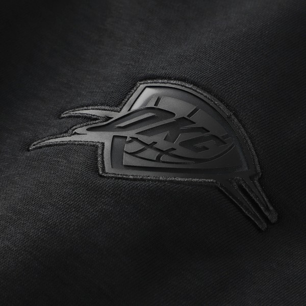 Кофта Oklahoma City Thunder Nike Black Authentic Standard Issue Travel Dri-FIT