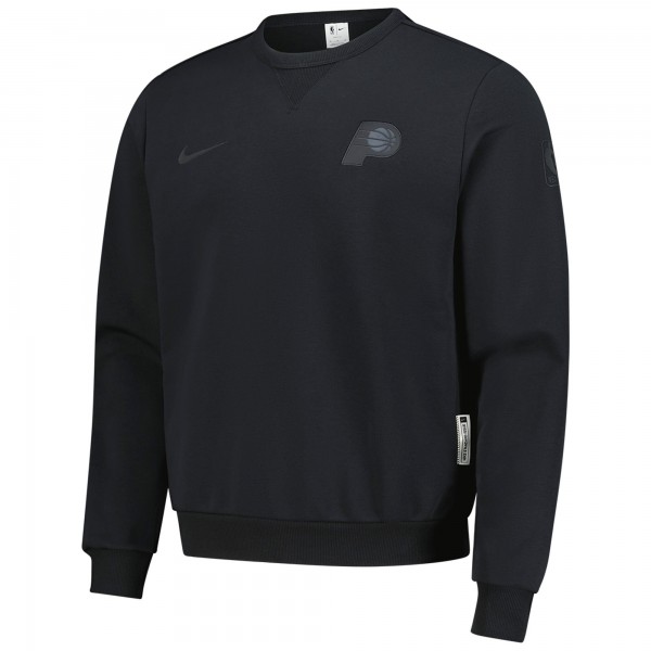 Indiana Pacers Nike Black Authentic Standard Issue Travel Dri-FIT Sweatshirt