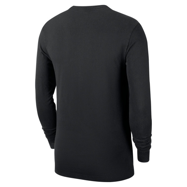 Футболка Golden State Warriors Nike Black Authentic Long Sleeve Practice