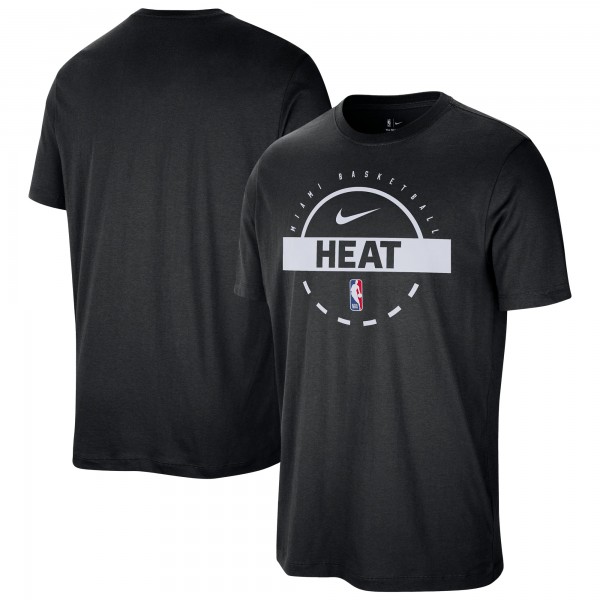 Miami Heat Nike Black Authentic Practice T-Shirt
