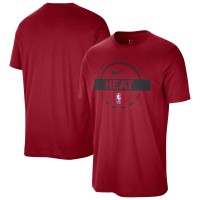 Miami Heat Nike Red Authentic Practice T-Shirt