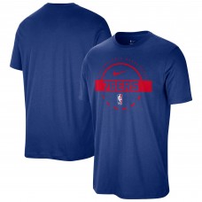 Philadelphia 76ers Nike Royal Authentic Practice T-Shirt