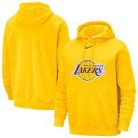 Толстовка Los Angeles Lakers Nike Gold Essential Logo Club