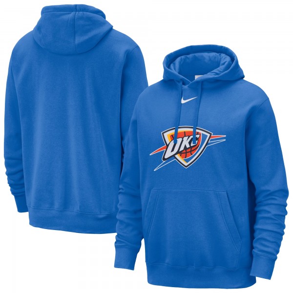 Толстовка Oklahoma City Thunder Nike Blue Essential Logo Club