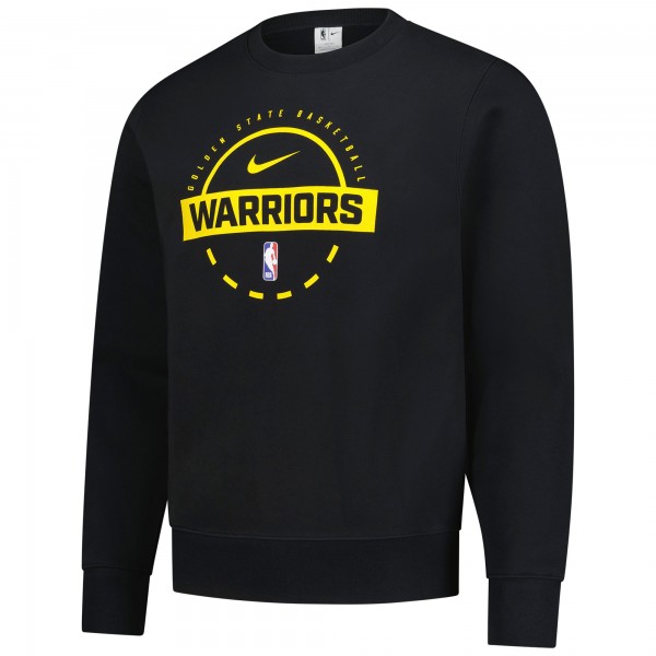 Golden State Warriors Nike Black 2025/26 Authentic Practice Club Sweatshirt