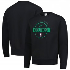 Boston Celtics Nike Black 2025/26 Authentic Practice Club Sweatshirt