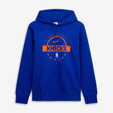 Толстовка New York Knicks Nike Blue 2025/26 Authentic Practice Club