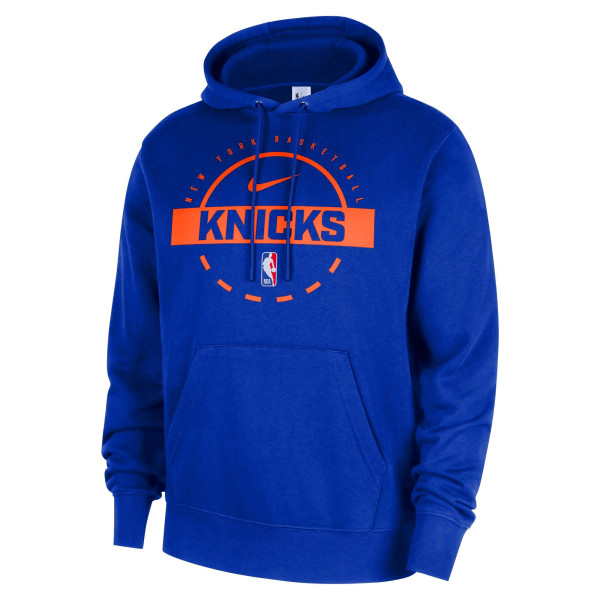 Толстовка New York Knicks Nike Blue 2025/26 Authentic Practice Club