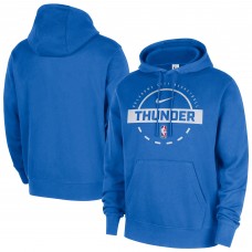 Толстовка Oklahoma City Thunder Nike Blue 2025/26 Authentic Practice Club