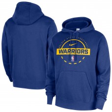 Толстовка Golden State Warriors Nike Royal 2025/26 Authentic Practice Club