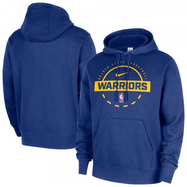 Толстовка Golden State Warriors Nike Royal 2025/26 Authentic Practice Club