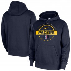 Indiana Pacers Nike Navy 2025/26 Authentic Practice Club Pullover Hoodie