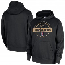 Cleveland Cavaliers Nike Black 2025/26 Authentic Practice Club Pullover Hoodie