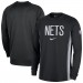 Футболка с длинным рукавом Brooklyn Nets Nike Black 2025/26 Authentic Pre-Game Legend Dri-FIT
