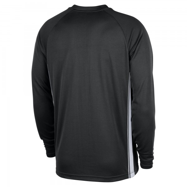 Футболка с длинным рукавом Brooklyn Nets Nike Black 2025/26 Authentic Pre-Game Legend Dri-FIT
