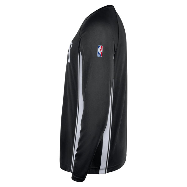 Brooklyn Nets Nike Black 2025/26 Authentic Pre-Game Legend Dri-FIT Long Sleeve Shooting Shirt