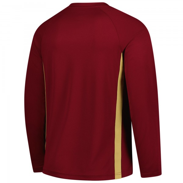 Cleveland Cavaliers Nike Wine 2025/26 Authentic Pre-Game Legend Dri-FIT Long Sleeve Shooting Shirt