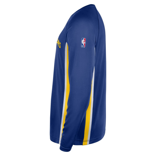 Golden State Warriors Nike Royal 2025/26 Authentic Pre-Game Legend Dri-FIT Long Sleeve Shooting Shirt