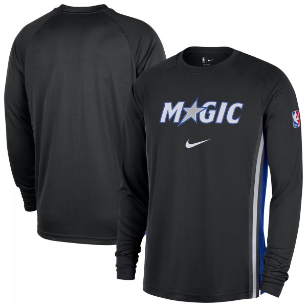 Orlando Magic Nike Black 2025/26 Authentic Pre-Game Legend Dri-FIT Long Sleeve Shooting Shirt