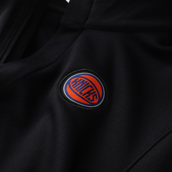 New York Knicks Nike Black 2025/26 Authentic Coaches Quarter-Zip Dri-Fit Top