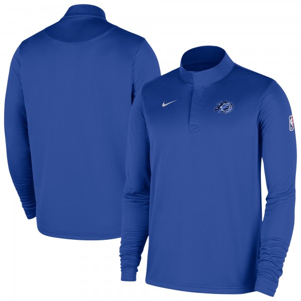 Orlando Magic Nike Blue 2025/26 Authentic Coaches Quarter-Zip Dri-Fit Top