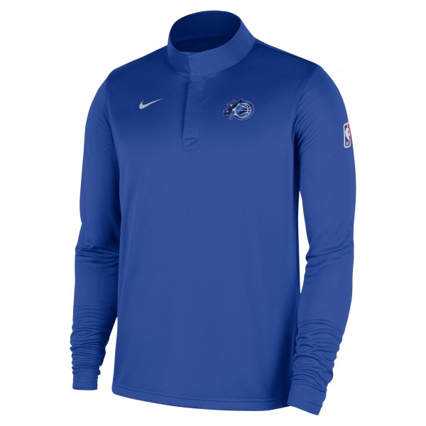 Orlando Magic Nike Blue 2025/26 Authentic Coaches Quarter-Zip Dri-Fit Top