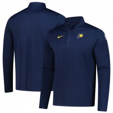 Indiana Pacers Nike Navy 2025/26 Authentic Coaches Quarter-Zip Dri-Fit Top