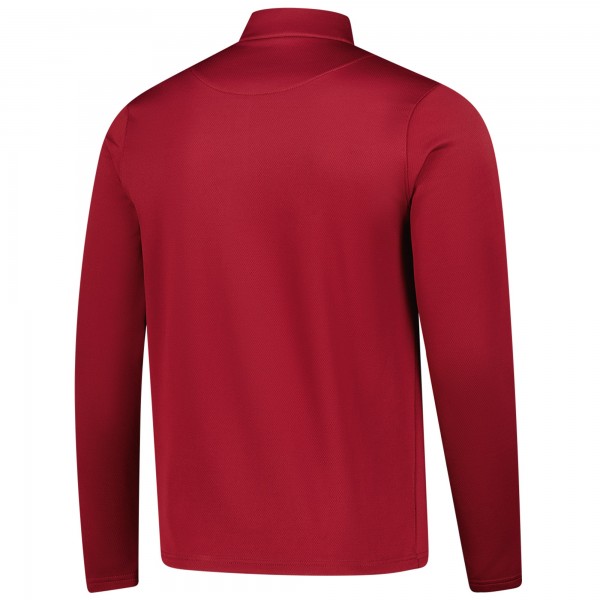 Cleveland Cavaliers Nike Wine 2025/26 Authentic Coaches Quarter-Zip Dri-Fit Top