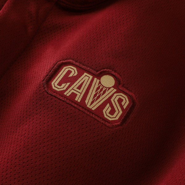 Cleveland Cavaliers Nike Wine 2025/26 Authentic Coaches Quarter-Zip Dri-Fit Top