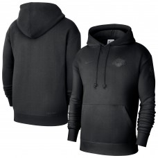Толстовка Los Angeles Lakers Nike Black Authentic Travel Standard Issue Dri-Fit