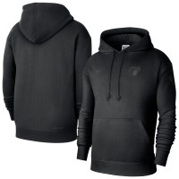 New York Knicks Nike Black Authentic Travel Standard Issue Dri-Fit Hoodie
