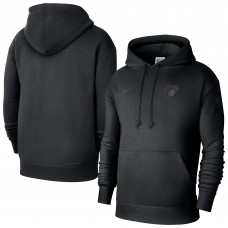 New York Knicks Nike Black Authentic Travel Standard Issue Dri-Fit Hoodie