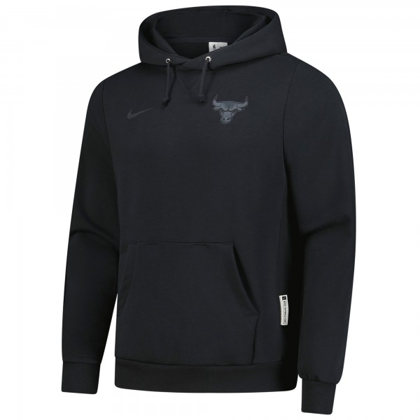 Толстовка Chicago Bulls Nike Black Authentic Travel Standard Issue Dri-Fit